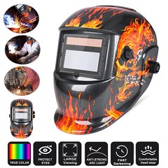 2Pack Large View Area True Color Welder Helmet Auto-Darkening Welding Hood/Mask
