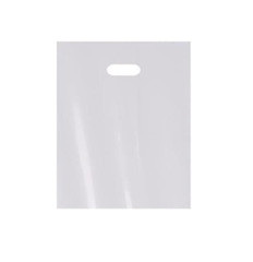 1000 PCK – Medium Low Density Merchandise Bag in White 12 x 15 Inches