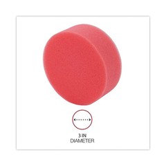 Sponge Cup Moistener, 3″ Diameter, Clear