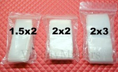 300 Resealable Zip-Top Bag Variety Pack ~ 3 Small Sizes 1.5×2 2×2 2×3