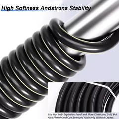 1/2″ Air Line Tubing Kit,1/2″OD DOT Nylon Hose 25ft and Push to Connect Fittings
