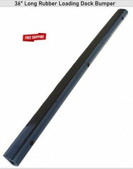 36″ Long Loading Dock Bumper Rubber Low Profile Trailer Truck Dock Wall Protect