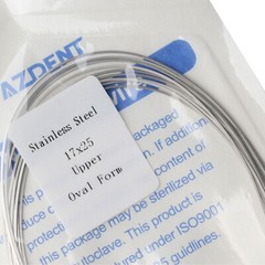 AZDENT Dental Stainless Steel Rectangular Arch Wires Nature Form / Oval Form