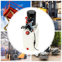 5.68L/6QT Single Acting Hydraulic Pump Hydraulic Pump Motor 1.6KW DC12V 3000RPM
