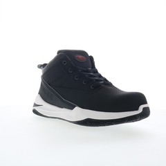 Avenger Reaction Steel Toe A810 Mens Black Wide Leather Work & Safety Boots
