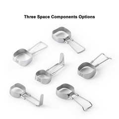 Dental Orthodontic Children Braces Space Maintainer Band Kit with Wires #23 -#42