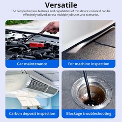 4.3 Inch 1080P HD Endoscope 1M/5M/10M IP67 Waterproof Automotive Borescope