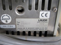 BD Lauda V02027 1.6KW chiller 230v 50/60 hz D-97922 WKL3200 water bath