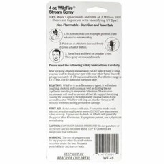 WILDFIRE Pepper STREAM Spray Police Max 1.4 4 oz HOME Mobile Self Defense Women