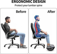 Foot Rest for Under Desk at Work – Ergonomic Foot Stools for Under Office Desk –