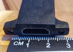 New HDMI Female to Female Panel Mount Extension Coupler Adapter with Screws