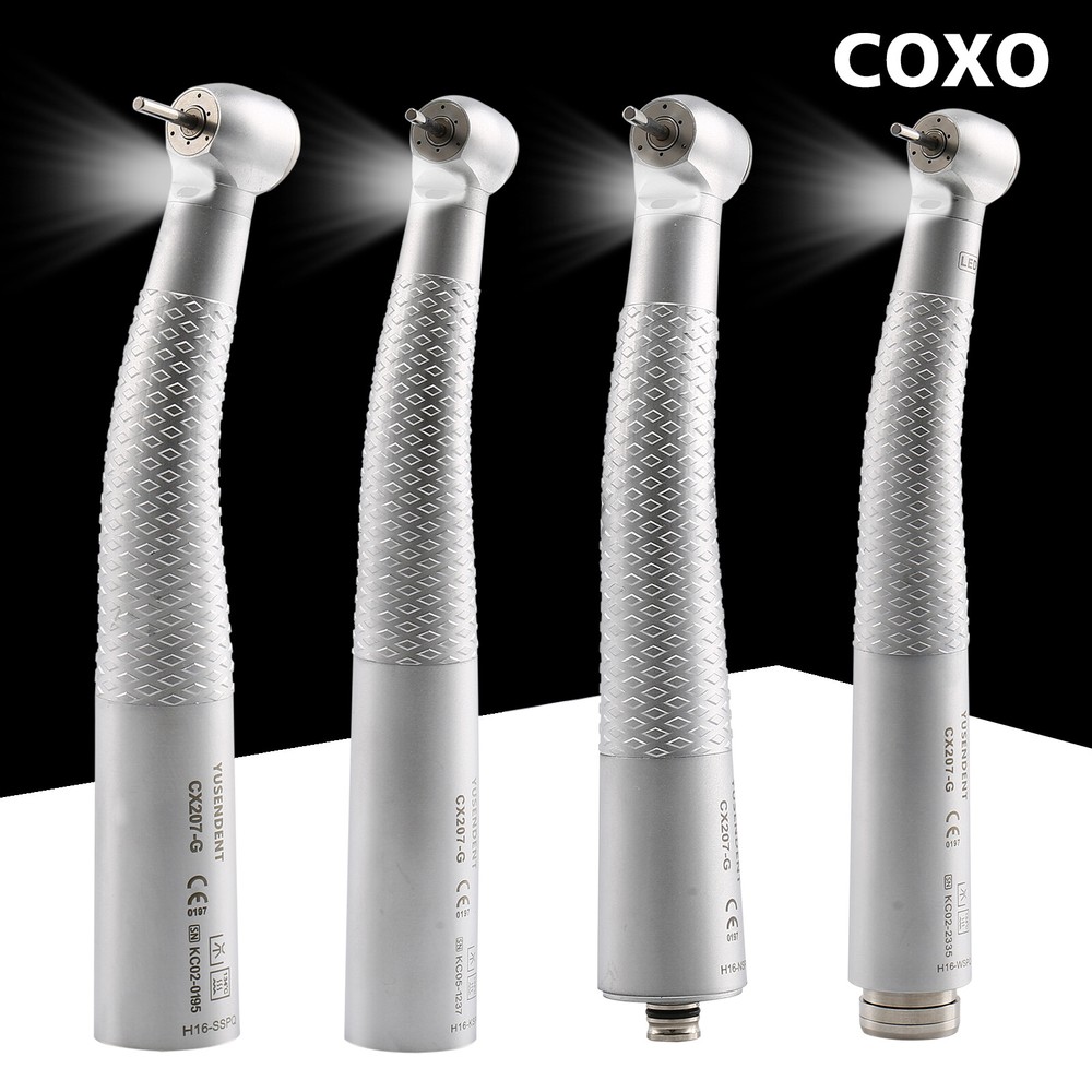 COXO Dental Fiber Optic Handpiece Turbine Compatible KAV NSK Sirona CX207G Bsz