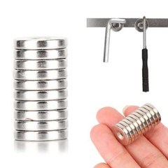 10-60Pcs 15x3mm N45 Strong Countersunk Ring Magnet Rare Earth Neodymium Hole 3mm