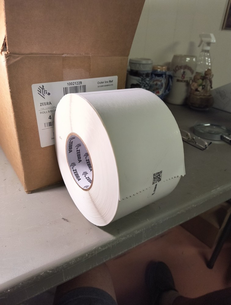 Zebra Direct Thermal Labels S-5038