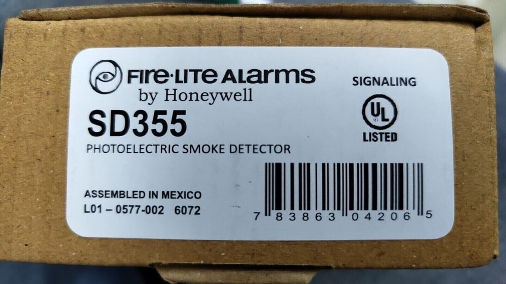 FIRE-LITE SD355 Photoelectric Addressable Smoke Detector USA STOCK