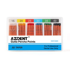 Dental Endodontic Gutta Percha Points Scale Root Canal Obturating Tip 02/04/06