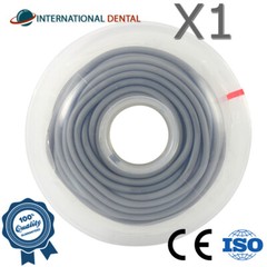 Orthodontic Dental Morelli Gray Wire Protection Elastic Tube Plastic Ø0.95mm