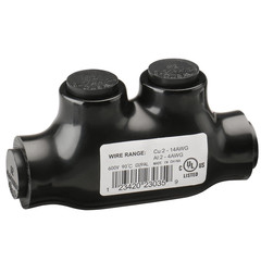 QMS-D2-1 Insulated Inline Splice Connector 14 AWG 600V Rated 5/32″ Hex 1Pack