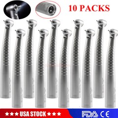 KaVo Style Dental Fiber Optic LED Handpiece Fast High Speed /LED Coupler 4/6Hole