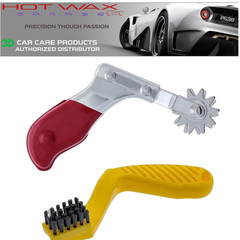 Polishing and Buffing Pad Cleaning Spur Tool and Foam Pad Conditioning Brush