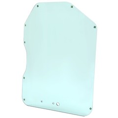 Front Door Glass Window Fits Bobcat Skid Steer S220 S250 S300 Replace 6729776