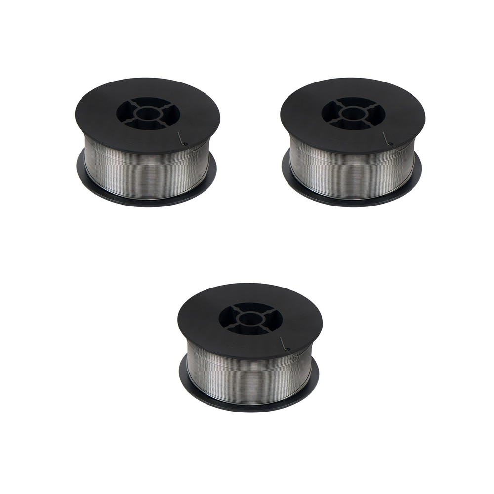 (3 x 2-Lb Spools) E71T-GS .030″ Flux Core Welding Wire Gasless Mild Steel