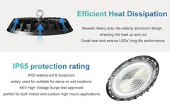 300W UFO Led High Bay Light Commercial Industrial Factory Warehouse Shop Light