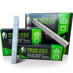 T50 Stainless Steel Staples 1/2 Marine T/50 Type 1/2 in Leg 3/8 Crown T-50 St…