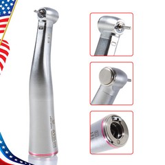 Dental 1:5 Increasing LED Contra Angle Handpiece Quattro Water Spray E-type