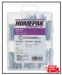 Hillman Homepak Assorted in. H Utility Cotter Pin Kit 170pcs. Free Shipping
