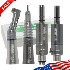 Dental Low Speed Straight/Air Motor/Contra Angle Handpiece 2Holes/4Holes