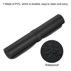 28″x16″ Desk Mat Protector PVC Non-Slip Mouse Pad Mat Black
