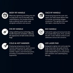 9 in 1 Beauty Machine for Body Massage Facial Skin Care Skin Lifting Weight Log