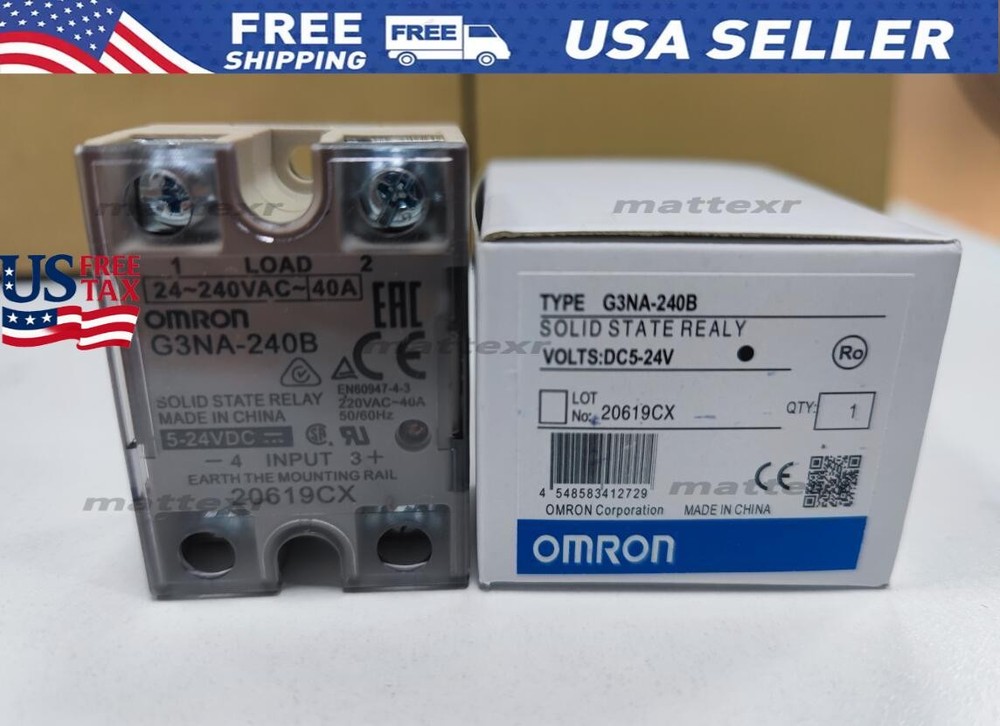 Omron G3NA-240B Solid State Relay New One Free Shipping G3NA240B