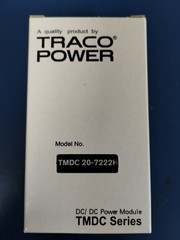 TRACO POWER TMDC 20-7222H DC/DC Converter – Chassis Mnt 20W 80-160Vin +/-12V 830