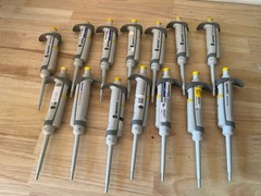 Eppendorf Research Plus 2ul-20ul Single Channel Pipette Yellow Top (3123000039)