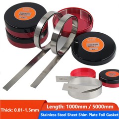 Stainless Steel Sheet Shim Plate Foil Gasket Thick 0.01mm – 1.5mm High Precision