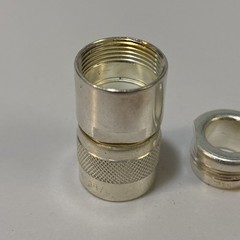 VTG NOS NIB Military Kings 50 Ohm UG-573B/U Type C RF Connector 91836 USA