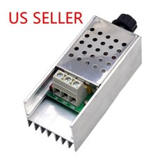 AC 110-230V 10000W SCR Motor Speed Controller Volt Regulator Dimmer Thermostat