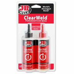 Pack of 2 JB Weld 50240H ClearWeld Professional Grade Epoxy in Clear NEW