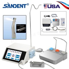 Dental LED Implant Motor Surgical System 20:1 Contra Angle SANDENT FDA UPS