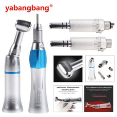 Dental Slow Low Speed Handpiece Straight Contra Angle Air Motor E-Type 2/4-Holes