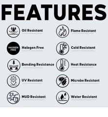 Best Connections 7 Way Trailer Wire (100 Feet) Heavy Duty 14 Gauge 7 C