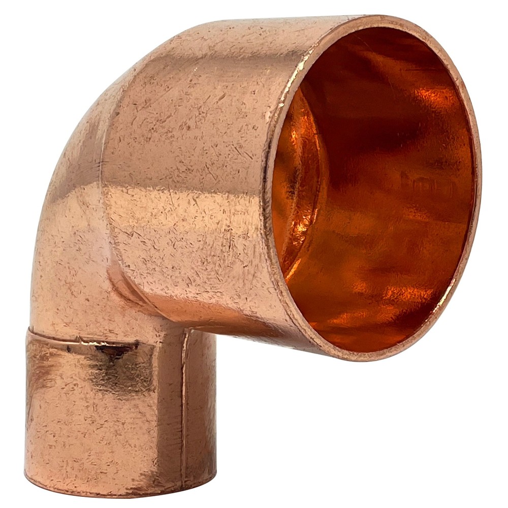 1-1/4″ x 3/4″ Reducing 90 Degrees Elbow C x C – COPPER PIPE FITTING