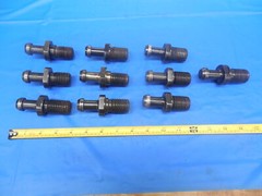 10 PCS MAS III CAT50 TOOL HOLDER RETENTION KNOBS PULL STUDS 90° MAS3 1″-8 THREA