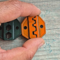 Master Interchangeable Coax & Wire Crimping Die Jaws Set Multi Color 6pc Lot
