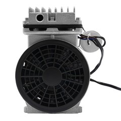 370W 110V Oilless Vacuum Pump Industrial Oil-Free Piston Vacuum Pump with Filter