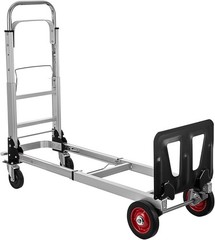 Aluminum Hand Truck 2 in 1 Folding Dolly Cart 450 lbs Capacity Heavy Duty