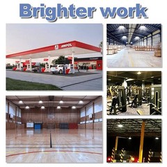4 Pack 300W UFO Led High Bay Light Industrial Commercial Factory Warehouse Light