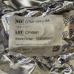 PALL GTMF1013F4A Gaskleen TM Filter Assembly 1 1/8″ W-Seal, brand new sealed bag